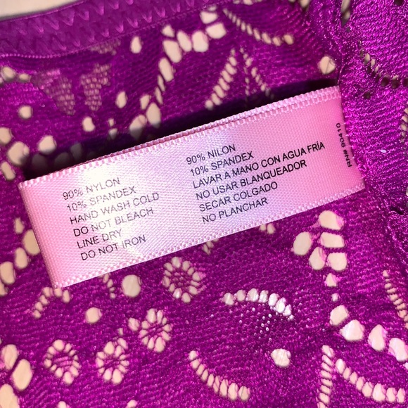 JUICY COUTURE Sexy Lace and Logo Bralettes 2 pack - Picture 7 of 8